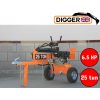 Štípačka Digger LS25T, štípač dřeva, štípač na dřevo, špalíkovač, štípačka kulatiny, horizontální štípač, vertikální štípač, štípačka