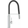 Grohe Concetto - Drezová batéria s flexibilným ramenom s prepínačom, chróm - 31491000