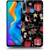 Picasee silikónový čierny obal pre Huawei P30 Lite - Christmas