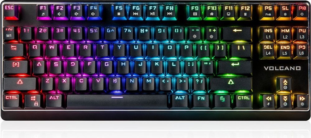 Modecom Volcano Lanparty RGB K-MC-LANPARTY-U-RGB-BROWN