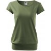 MALFINI Tričko City 120, krátký rukáv, dámské - AKCE! MAL-1200917 2XL Khaki