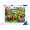 Puzzle Ravensburger 1000 dielikov Obchod s priadzou U Veselej ovečky