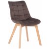 Design-Shop Passaic zamat drevené nohy natura Hnedá