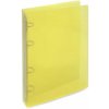 Zakladač A4 2cm 4 krúžky průhl. žltý