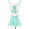 Souza! Detský kostým elfka Angelina - nastaviteľná sukňa a krídla - 3-5 rokov