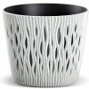 Kvetináč plast biely Prosperplast 12,8 cm x 12,8 x 11,1 cm