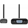 NEDIS HDMI redukční kabel/ HDMI zástrčka - VGA zásuvka/ černý/ blistr/ 20cm CCGB34900BK02