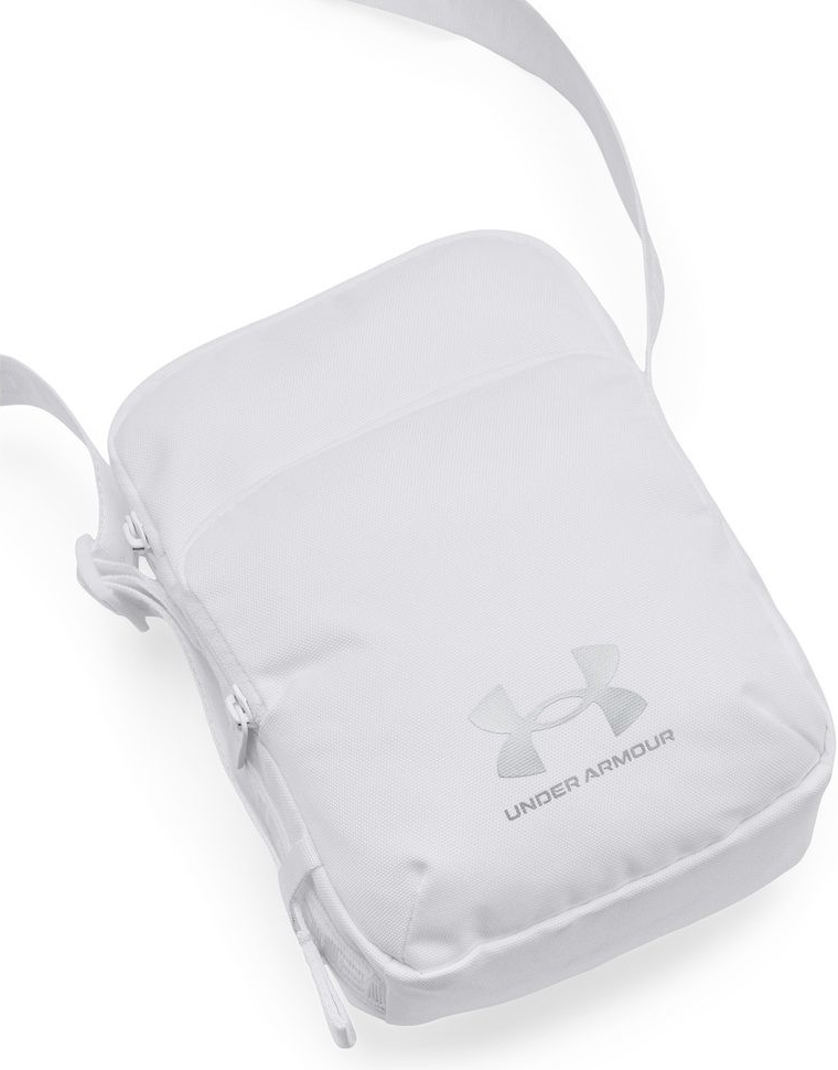 Under Armour Loudon Lite Crossbody White White Metallic Silver