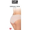 Bezšvové nohavičky GATTA 41663 Retro Sensual Skin XL čierna
