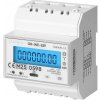 3-fázový elektromer, 100A, RS-485 port, MID, 4 moduly, inštalačná lišta: DIN TH-35mm, PV-Ready