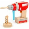 Bigjigs Toys Dřevěná vrtačka