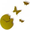 Dizajnové hodiny Diamantini a Domeniconi Butterfly green 40cm