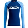 Pánske funkčné tričko Swix, RACEX CLASSIC tmavo modrá,Modrá,Biela M