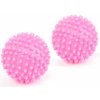 Loptičky do sušičky - 6 cm - ružové - 2 ks / balenie