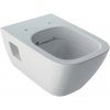 Geberit Selnova Square Závesné WC Rimfree 540x350mm Uzavretý tvar, Biele 501.546.01.1