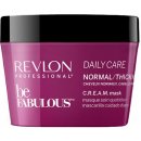 Vlasová regenerácia Revlon Be Fabulous Mask For Normal/Thick Hair pečující maska pro normální a silné vlasy 200 ml