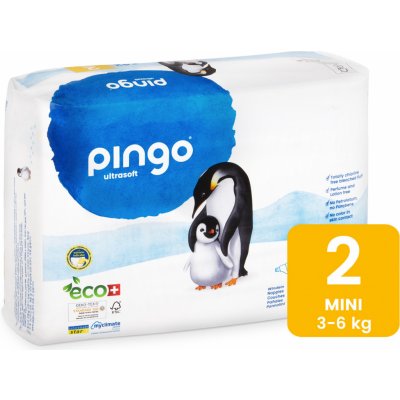 Pingo Jednorázové ekologické 2 3-6 kg 42 ks