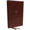 Nkjv, Single-Column Reference Bible, Verse-By-Verse, Leathersoft, Brown, Red Letter, Comfort Print (Nelson,Thomas)(Kniha)