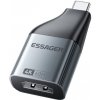 ESSAGER ES-OTG22 video redukcia - HDMI na USB-C - tmavo šedá - možnosť vrátiť tovar ZADARMO do 30tich dní