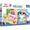 Trefl Oboustranné Baby Shark BABY MAXI 2x10 dielov