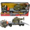 CITY SERVICE CAR - 1:16 Ťahač s návesom a vrtuľníkom 571G