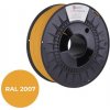 C-TECH Tisková struna (filament) PREMIUM LINE, PLA, luminiscenční světlá oranžová, RAL2007, 1,75mm, 1kg