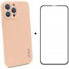 ENKAY 34875 ENKAY Obal + 3D sklo Apple iPhone 13 Pro ružový