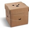 Wimex Burger box, PAP-FSC Mix rozkladací nepremastiteľný kraft 145 x 145 x 150 mm