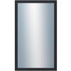 DANTIK - Zrkadlo v rámu, rozmer s rámom 60x100 cm z lišty 4020 čierna (2769)