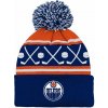Detská čiapka Outerstuff FACE-OFF CUFF Nhl: Edmonton Oilers