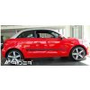 Ochranné lišty dverí Audi A1 2010 R a vyššie, MODEL F-25