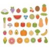 Bigjigs Toys Magnetky ovocie a zelenina