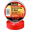 3M Scotch 35 Vinylová elektrická páska, červená, 19 mm x 20 m