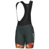 ALÉ Cycling Clothing ALÉ PR-E Rio W, Orange Veľkosť: S Dámske elastické cyklistické nohavice s trakmi