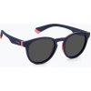 Detské slnečné okuliare Polaroid PLD 8048/S blue pink/grey polarized