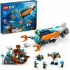 LEGO stavebnica LEGO® City 60379 Hlbinná prieskumná ponorka (5702017416397)