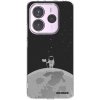 Picasee silikónový prehľadný obal pre Xiaomi Redmi Note 14 5G - Astronaut