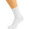 Dámske bambusové ponožky zdravotné biele 5párov (Biele vysoké ponožky pre ženy zn. AMZF balenie 5 párov)