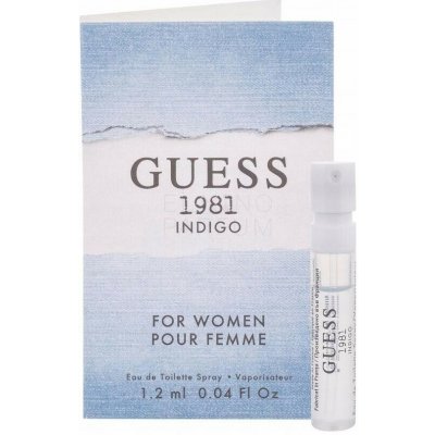GUESS Guess 1981 Indigo For Women, EDT - Vzorka vône pre ženy