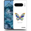 Picasee silikónový čierny obal pre Google Pixel 8 Pro - Diamanty White