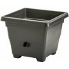 Plastia Bergamot Samozavlažovací Květináč antracit - 50 cm x 50 cm x 36 cm