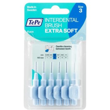 TePe Extra Soft medzizubné kefky 0,6 mm 6 ks