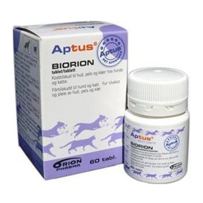 Aptus BIORION prípravok na starostlivosť o srsť pre psov a mačky 60 tbl.
