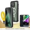 Odolné Vodotesné púzdro Luxria Resistant pre Apple iPhone - Čierne (certifikované) iPhone: 14