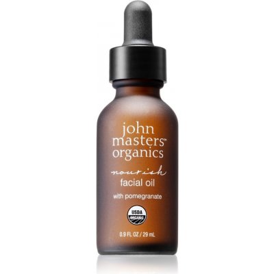 John Masters Organics All Skin Types pleťový olej pre výživu a hydratáciu 29 ml