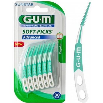 G.U.M Soft Picks Advanced medzizubné kefky Regular 30 ks