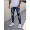 Bolf MP0113BS pánske slim fit rifľové nohavice tmavomodré