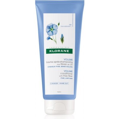 Klorane Lin kondicionér pre jemné vlasy bez objemu Conditioning Balm with Flax Fiber 200 ml