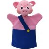 Maňuška klasická Prasiatko modré, 26 cm