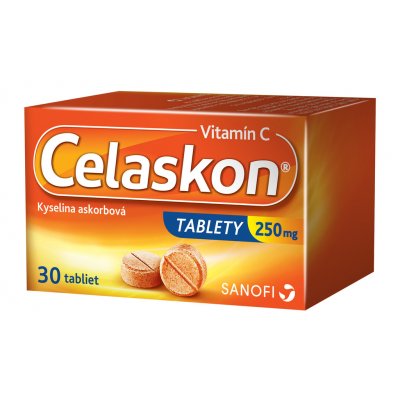 Celaskon tablety Vitamin C 250 mg tbl.30 x 250 mg